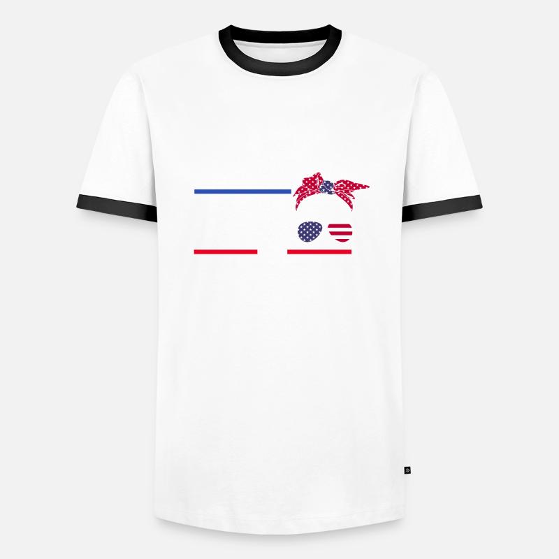 Wer Biden gewählt hat, schuldet mir Benzingeld Männer Kontrast-T-Shirt