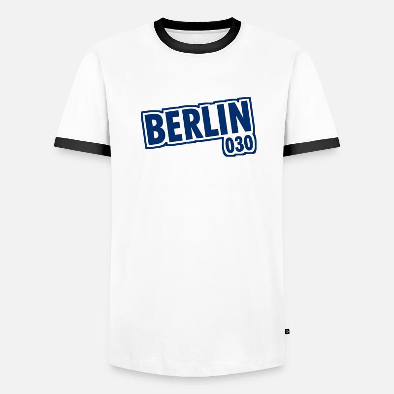 Berlin - 030 - Capital - Germany - Area Code Men's Ringer Shirt