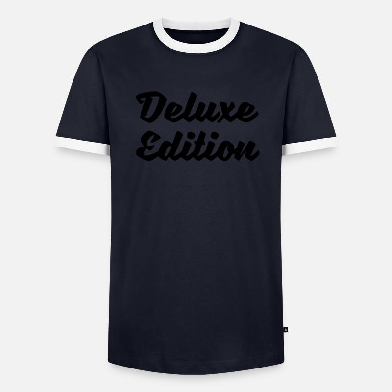 deluxe_edition_01 Männer Kontrast-T-Shirt