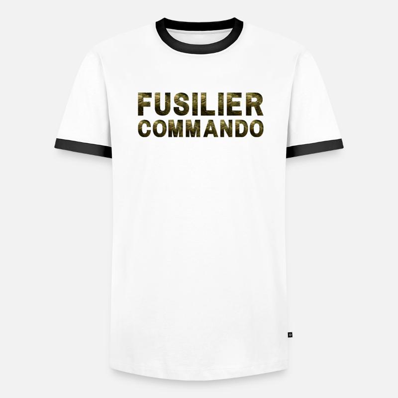 FUSILIER COMMANDO CAMOUFLAGE T-shirt contrasté Homme