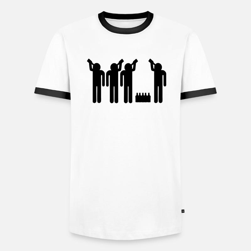 drinking team Men's Ringer Shirt