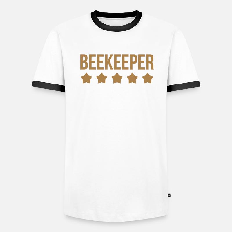 Beekeeper / Beekeeping Men's Ringer Shirt