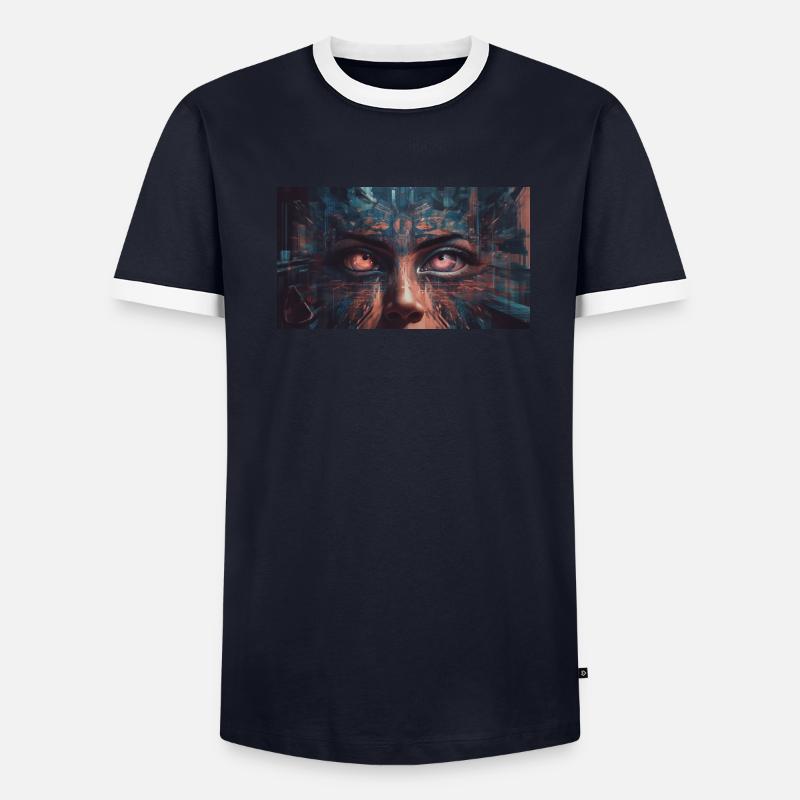 DMT Breakthrough Männer Kontrast-T-Shirt