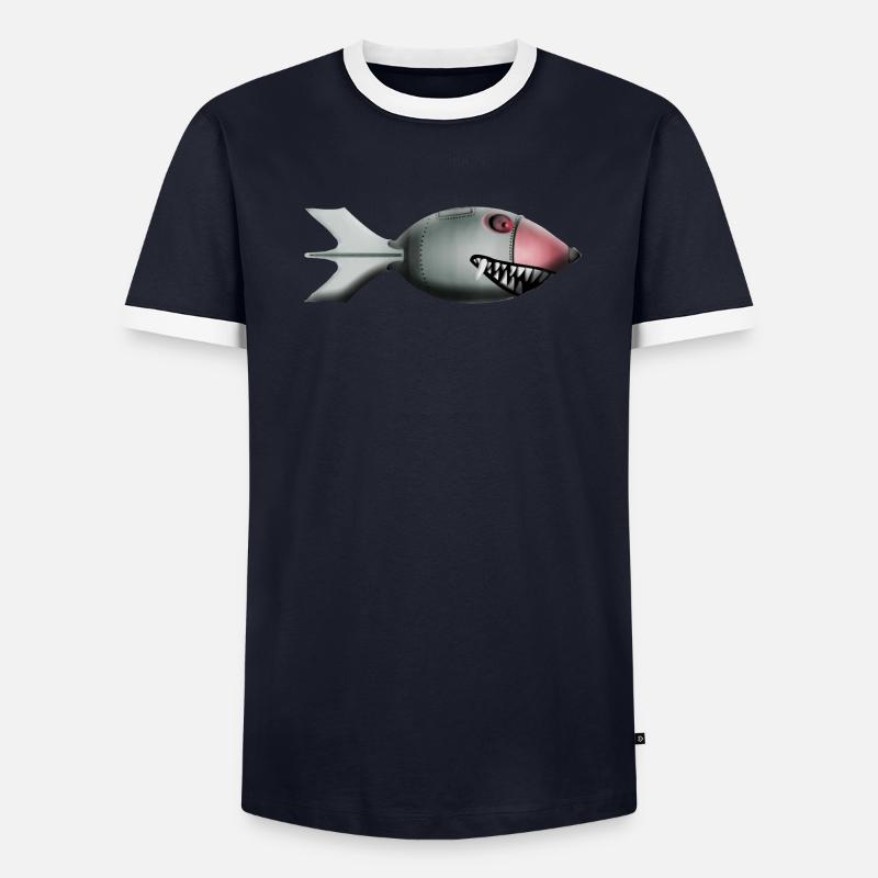 bombe T-shirt contrasté Homme