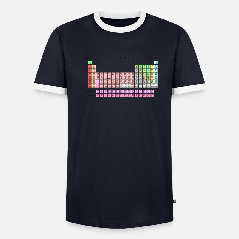 periodic system Men's Ringer Shirt