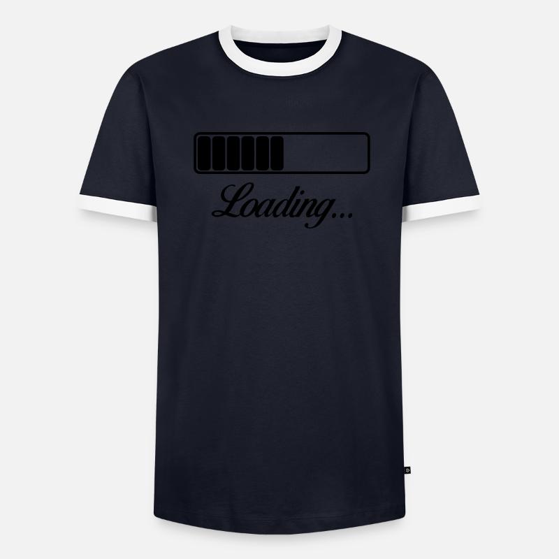 loading T-shirt contrasté Homme