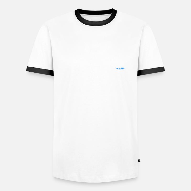 bain d’hiver bain de glace trou de glace évolution baignade T-shirt contrasté Homme