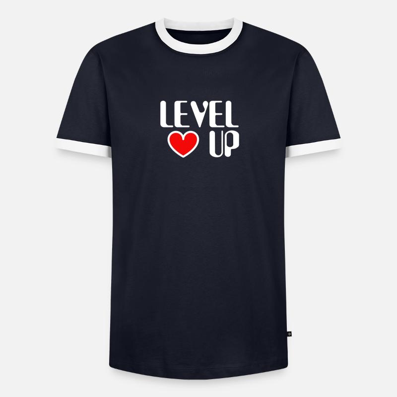 Level Up T-shirt contrasté Homme