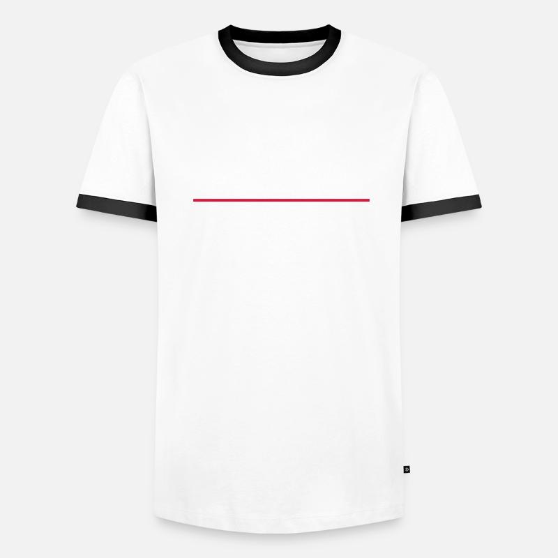 I hate being bipolar Männer Kontrast-T-Shirt