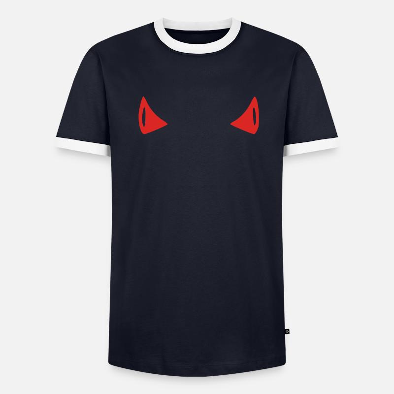 Devil - Horn Men's Ringer Shirt