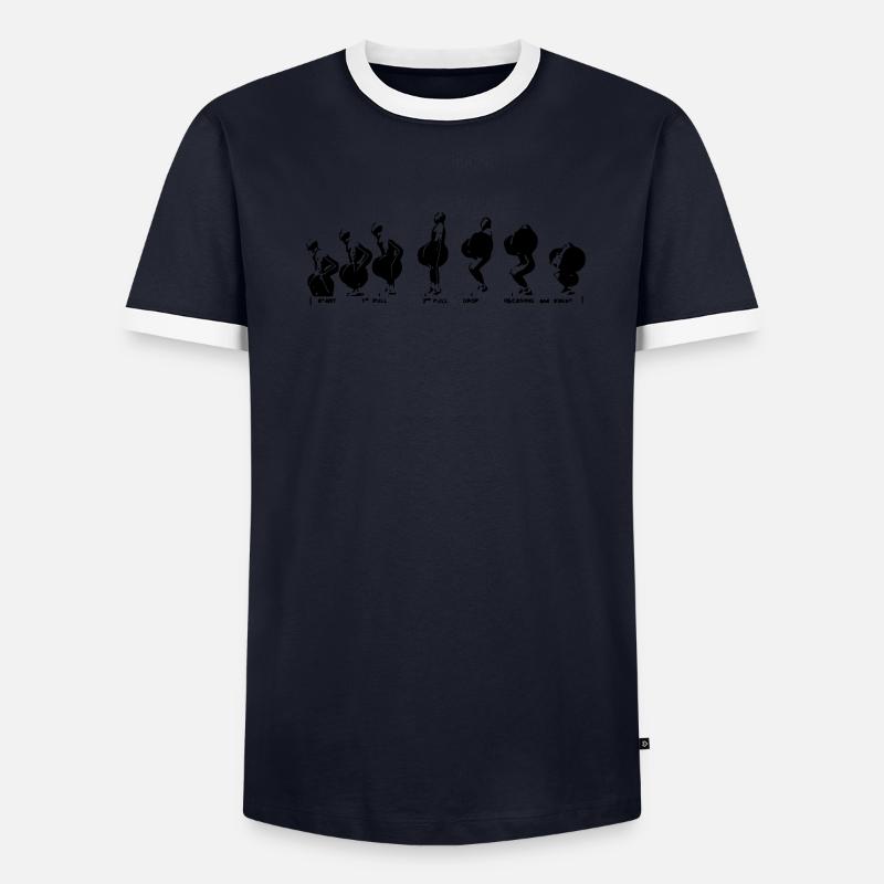 Squat Clean T-shirt contrasté Homme
