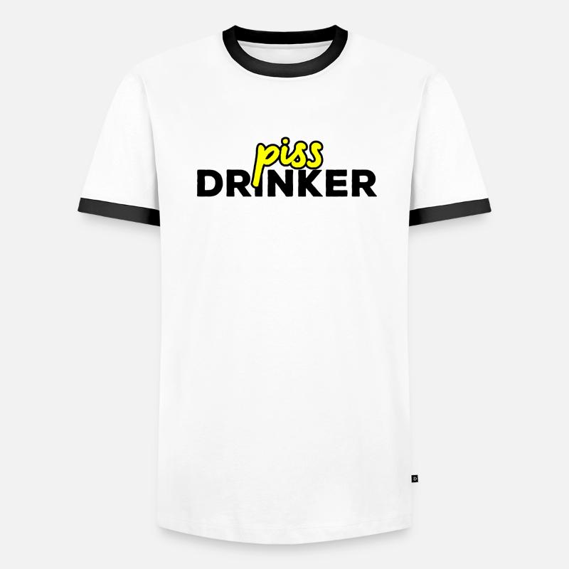 Piss Drinker 16 Men's Ringer Shirt
