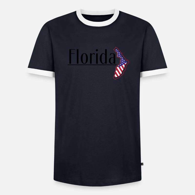 FLORIDA T-shirt contrasté Homme
