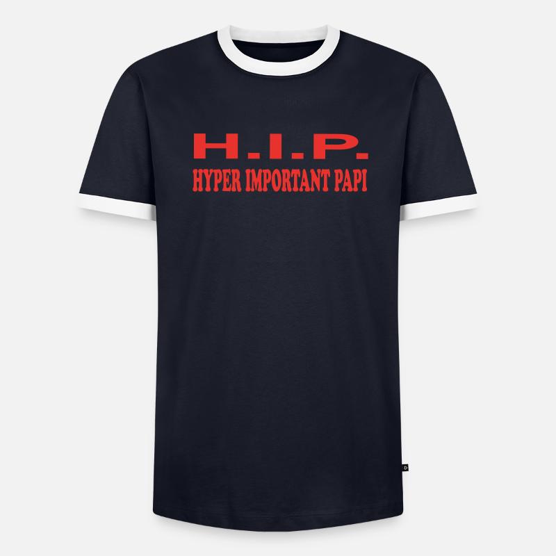 HYPER IMPORTANT PAPI 6509532 T-shirt contrasté Homme
