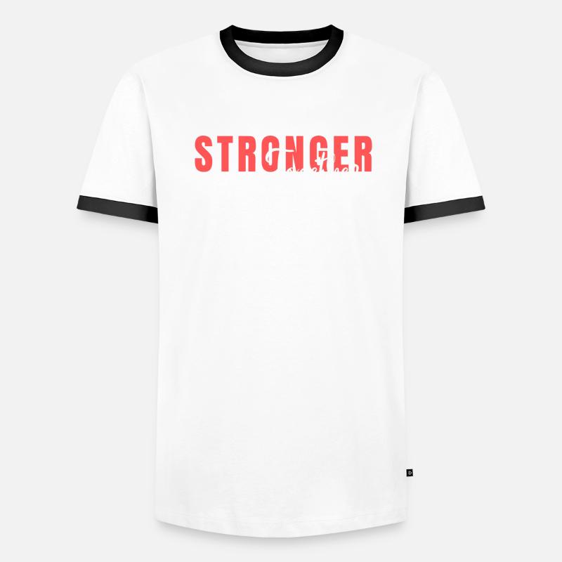 Plus fort ensemble T-shirt contrasté Homme