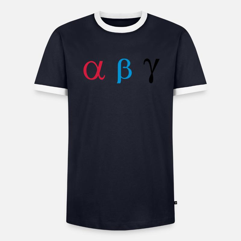 ALPHA BETA GAMMA T-shirt contrasté Homme