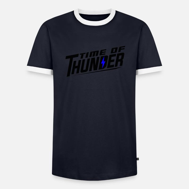 FLASH VARIATIONEN Männer Kontrast-T-Shirt