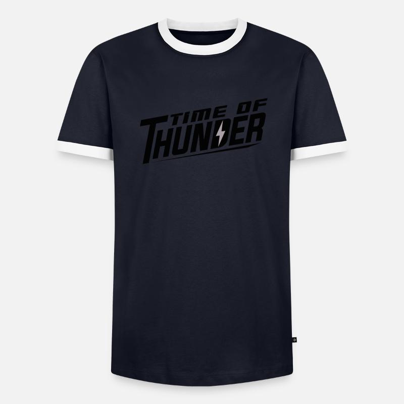 FLASH VARIATIONEN Männer Kontrast-T-Shirt