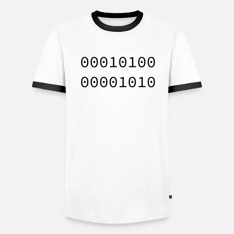 2010 Binary Men's Ringer Shirt