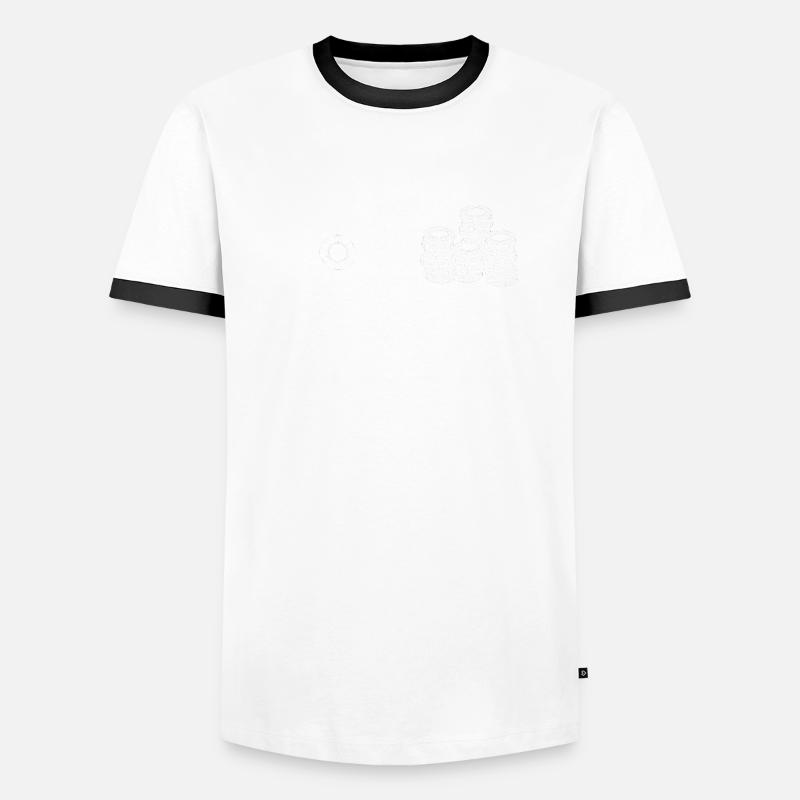 Aces Spades Poker Chips Comment ça a commencé Comment ça va T-shirt contrasté Homme
