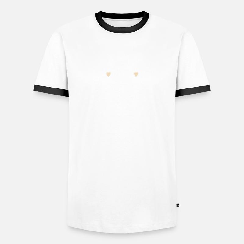 papi Chéri T-shirt contrasté Homme