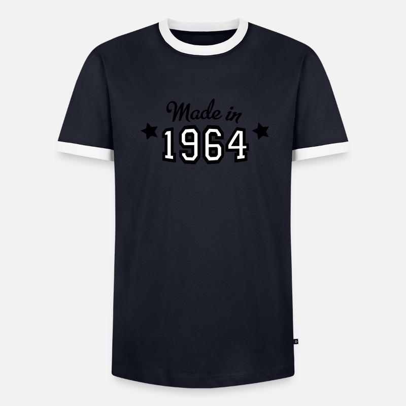 1964 Männer Kontrast-T-Shirt