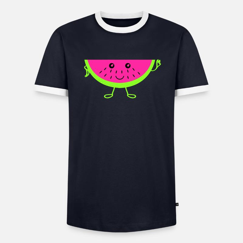 Melon T-shirt contrasté Homme