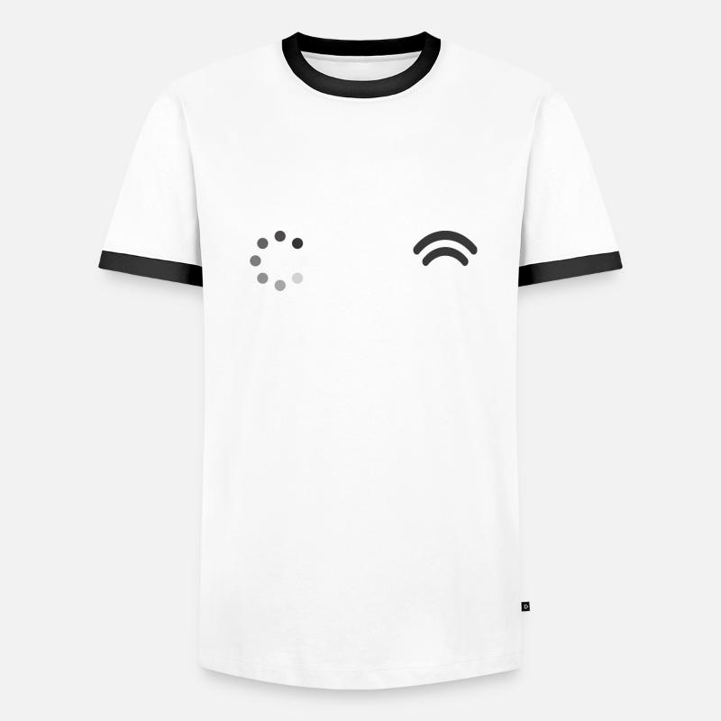 Lustiges Programmierer Computer Gamer Geschenk Männer Kontrast-T-Shirt