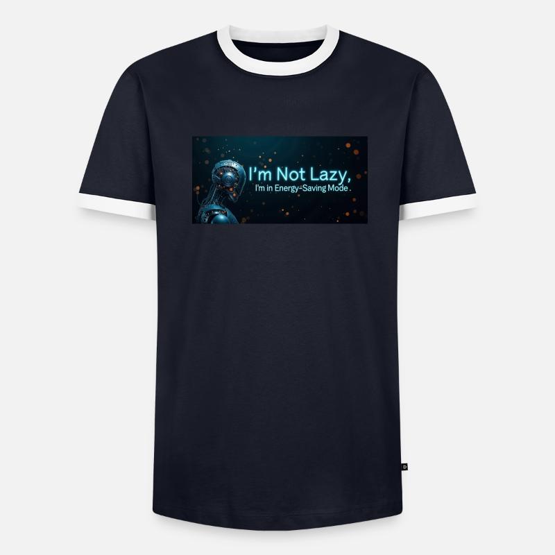 Nerd Code Energy Männer Kontrast-T-Shirt
