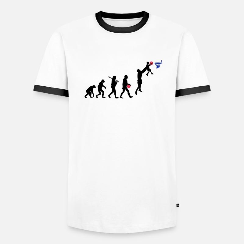 Evolution Basket daddy T-shirt contrasté Homme