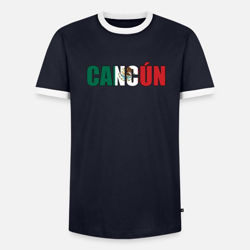 Cancun Männer Kontrast-T-Shirt