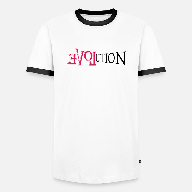 Evolution 4b T-shirt contrasté Homme