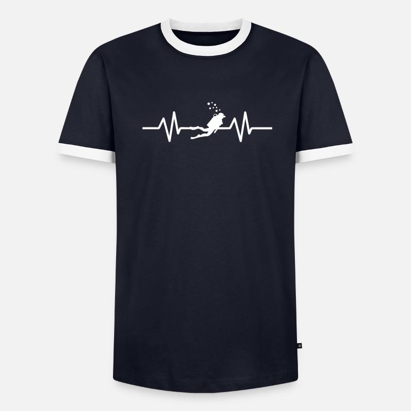 Diving Dive Dive Men's Ringer Shirt