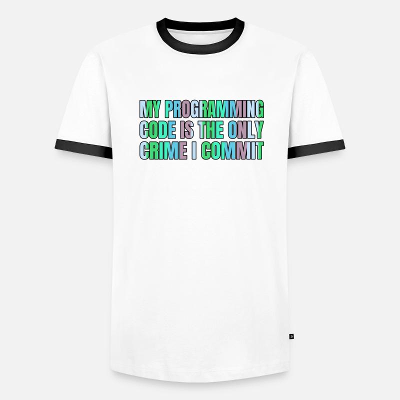 quote programming Men's Ringer Shirt