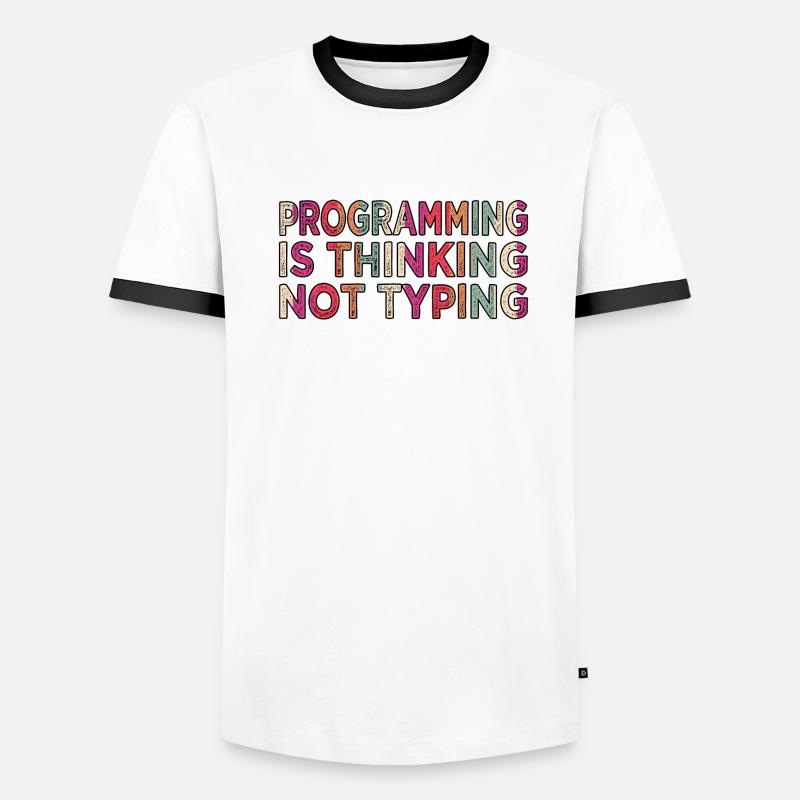computer humour birthday present idea present idea Men's Ringer Shirt