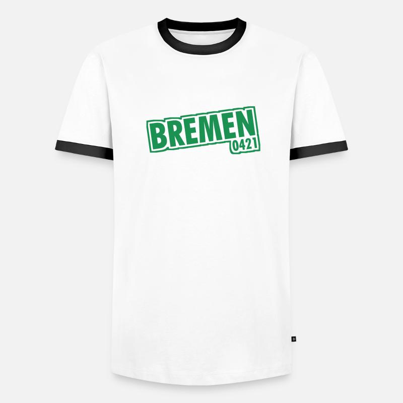 Bremen - 0421 - Area Code Men's Ringer Shirt
