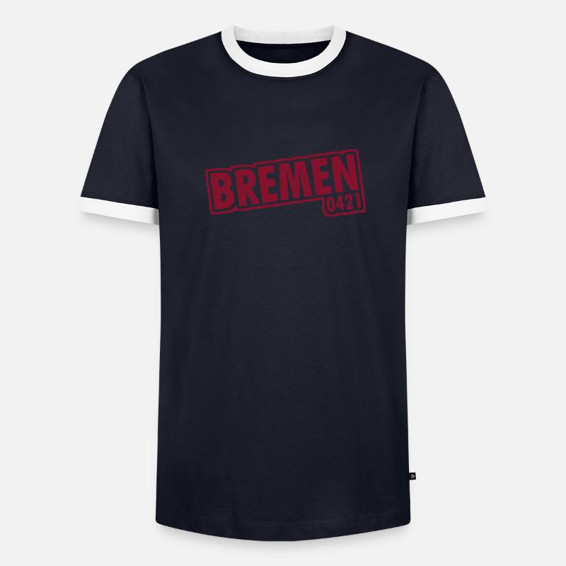 Bremen - 0421 - Area Code Men's Ringer Shirt