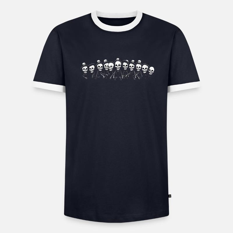 Skeleton Men's Ringer Shirt