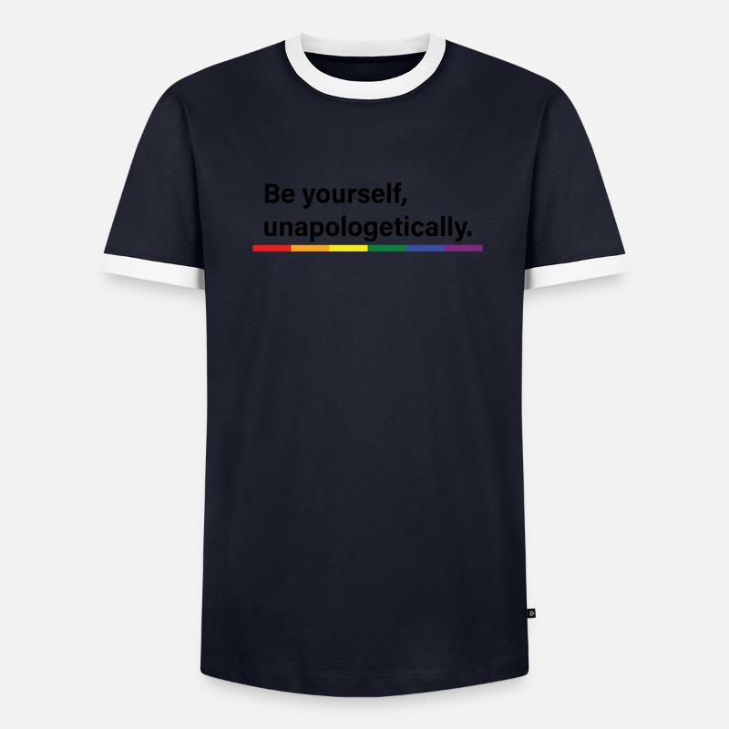 Be yourself Men's Ringer Shirt