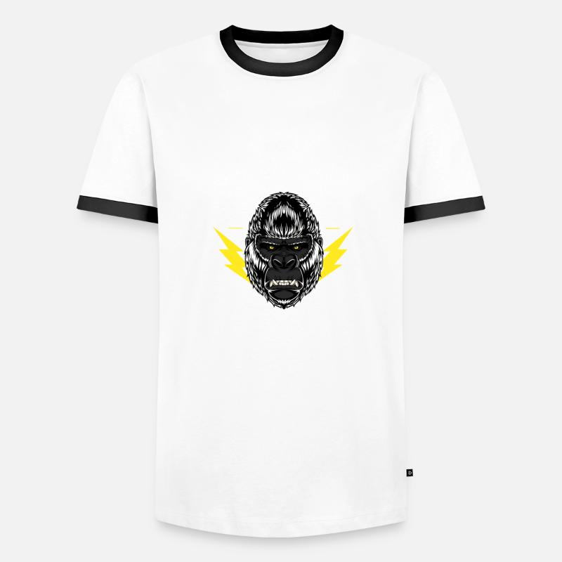 Gorilla Monkey Chill Bro - Cool Gorilla T-shirt contrasté Homme