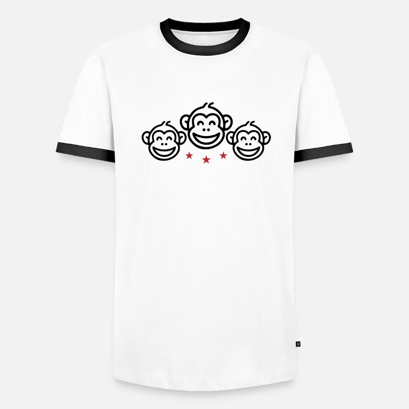 Monkey Group Men's Ringer Shirt