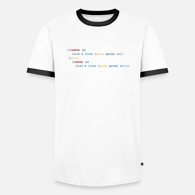 Informatiker Programming Geschenk Nerd Admin Männer Kontrast-T-Shirt