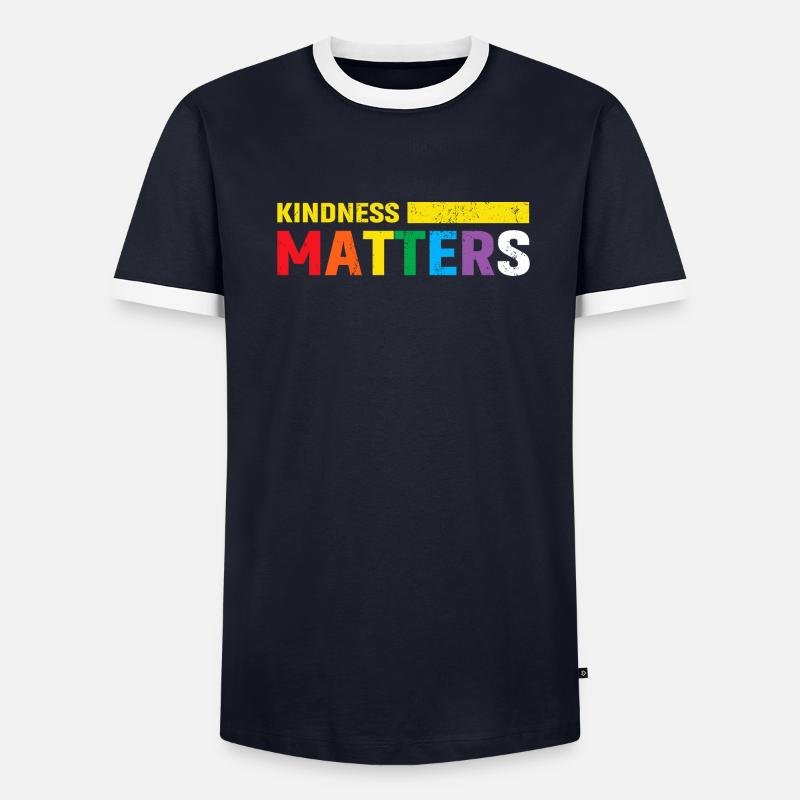 Kindness Matters Men's Ringer Shirt