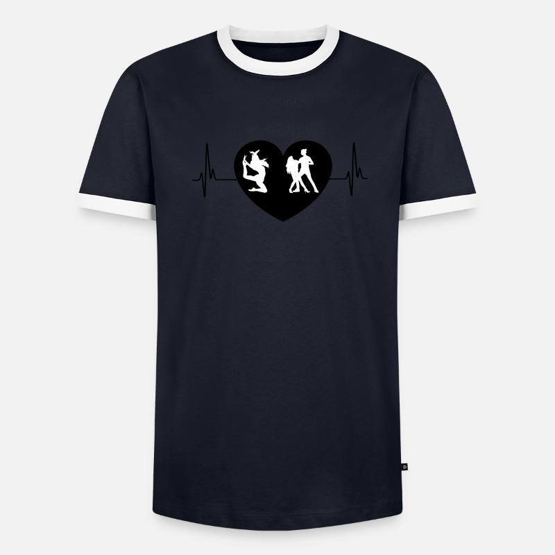 Dancing Dance Music - Men's Ringer Shirt - undefined