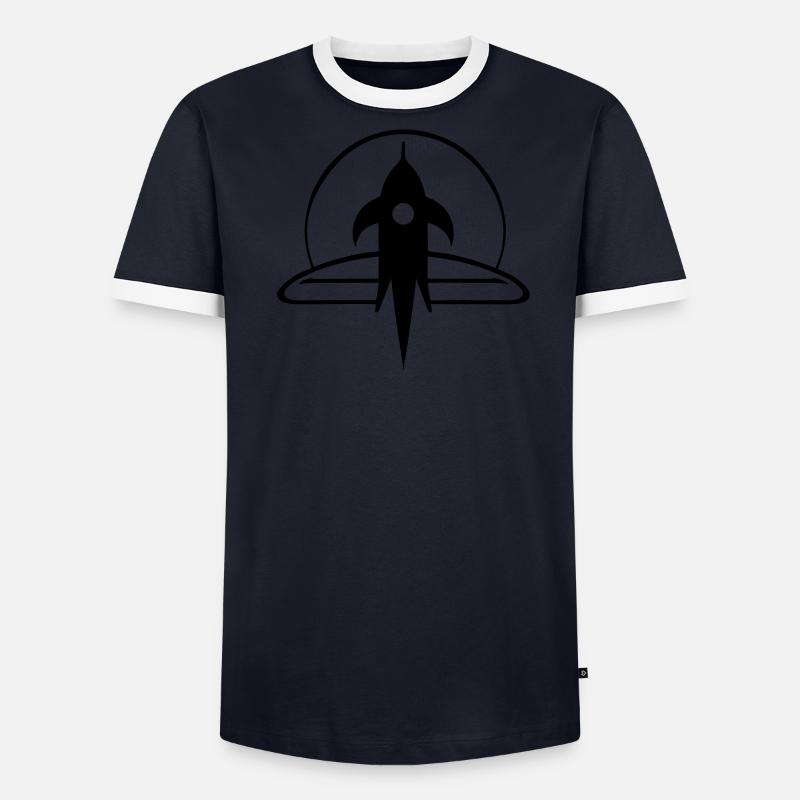 Fusée T-shirt contrasté Homme