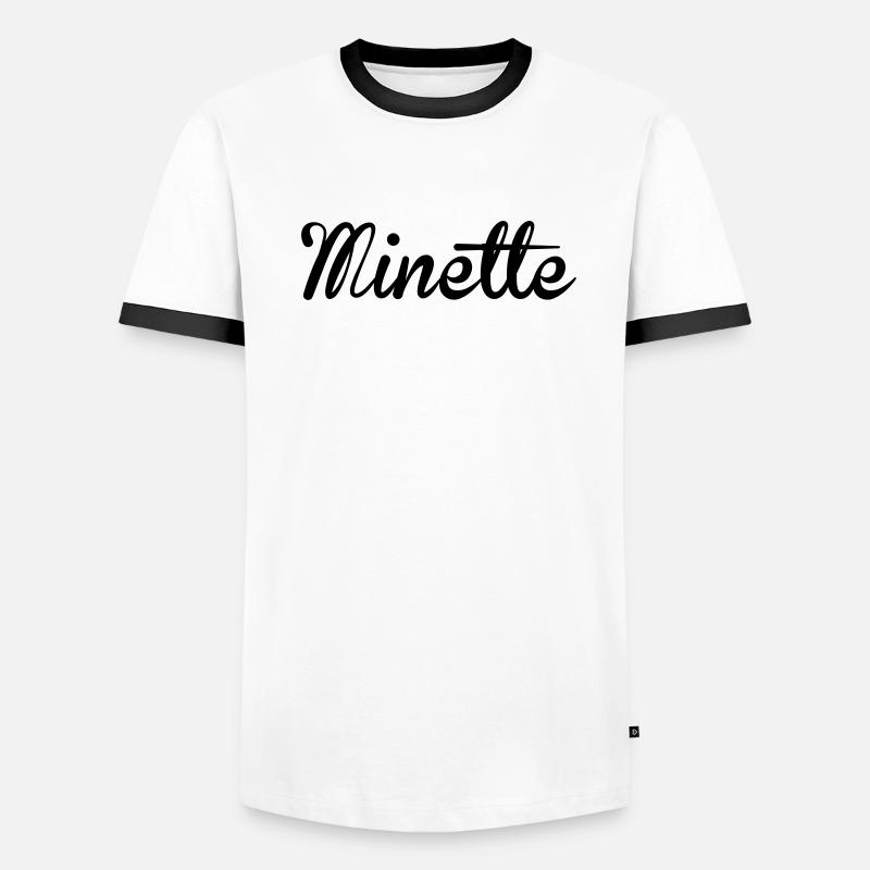 Minette T-shirt contrasté Homme