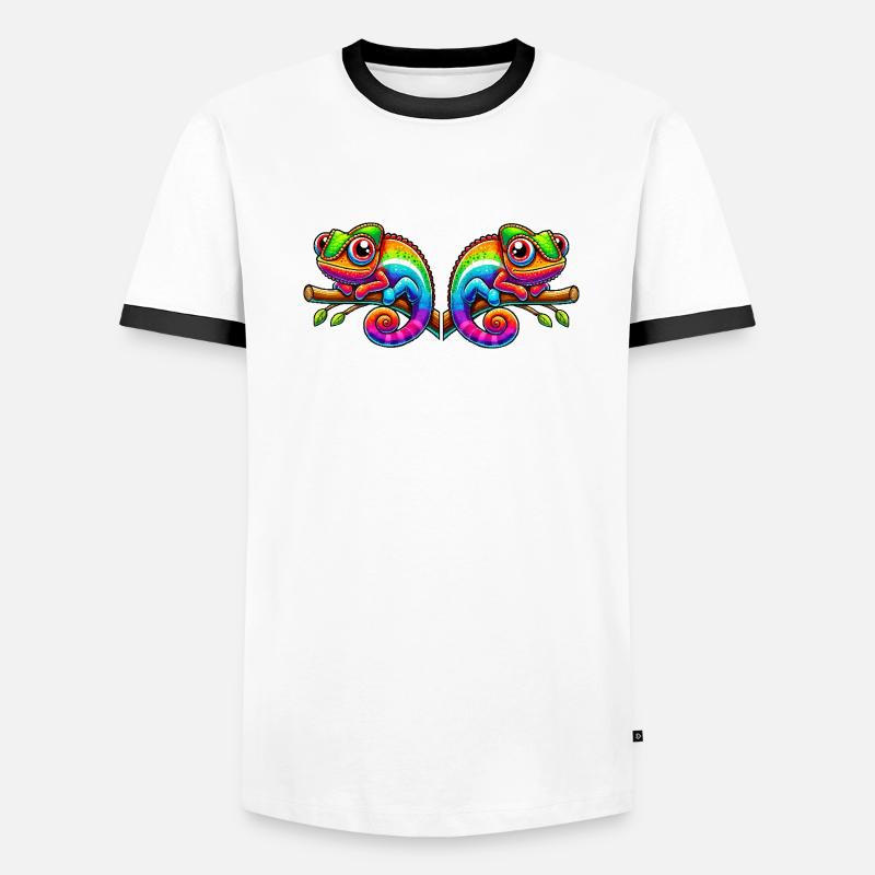 Chameleon Comic 2 Men's Ringer Shirt