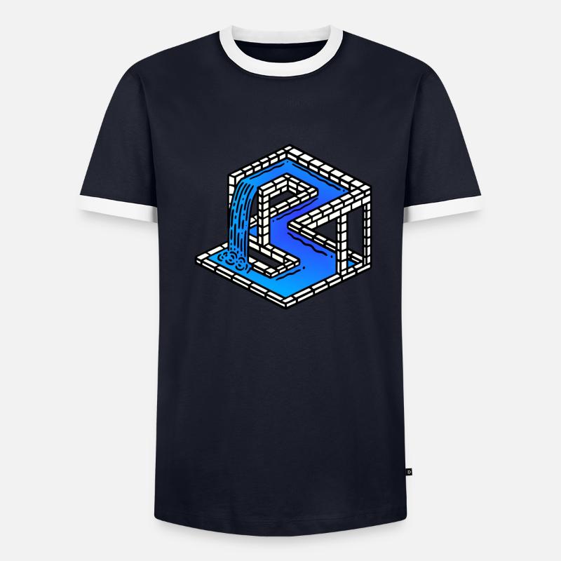 OPTICAL ILLUSION Men's Ringer Shirt
