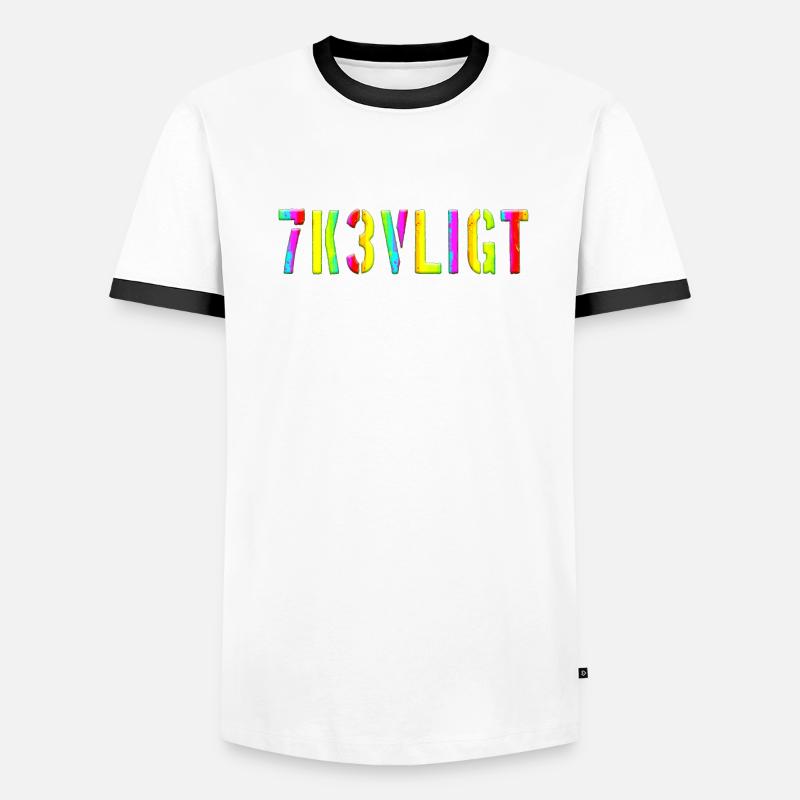sms chat language fortifications english three 3 three Men's Ringer Shirt