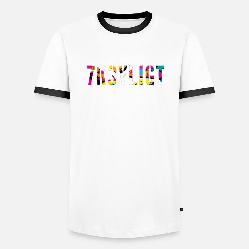 sms chat language fortifications english three 3 three Men's Ringer Shirt